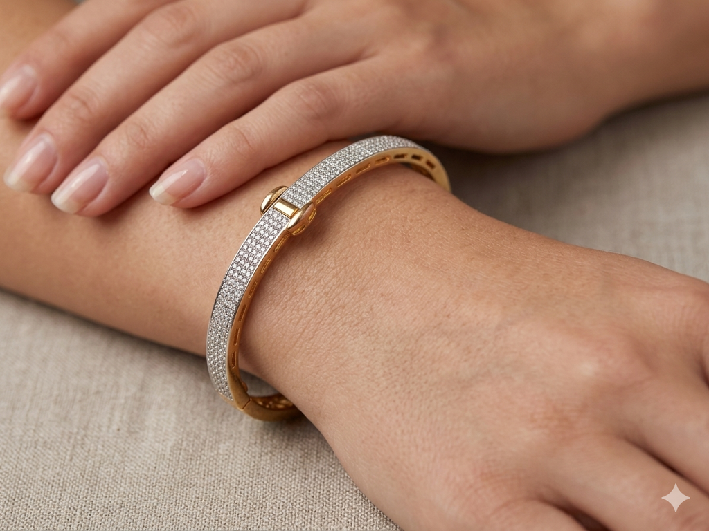 Gold Plated A.D Bracelet