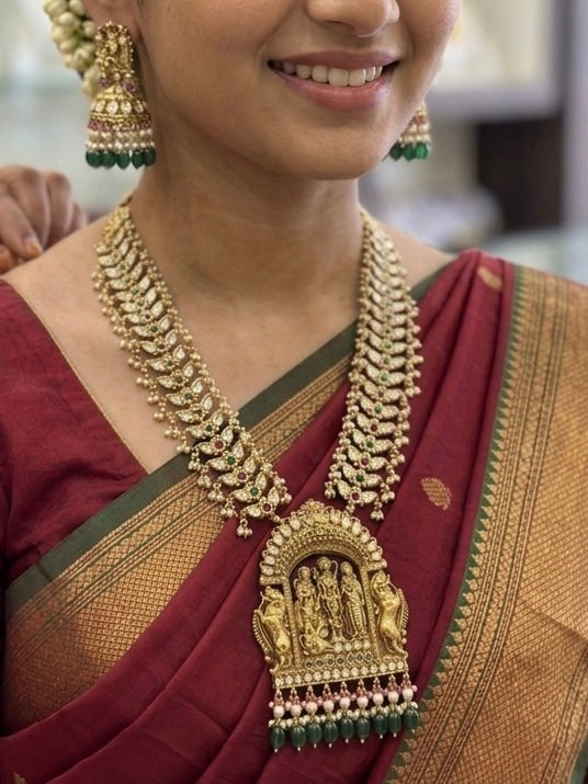 Temple Style Rich Look {Studded} Long Set