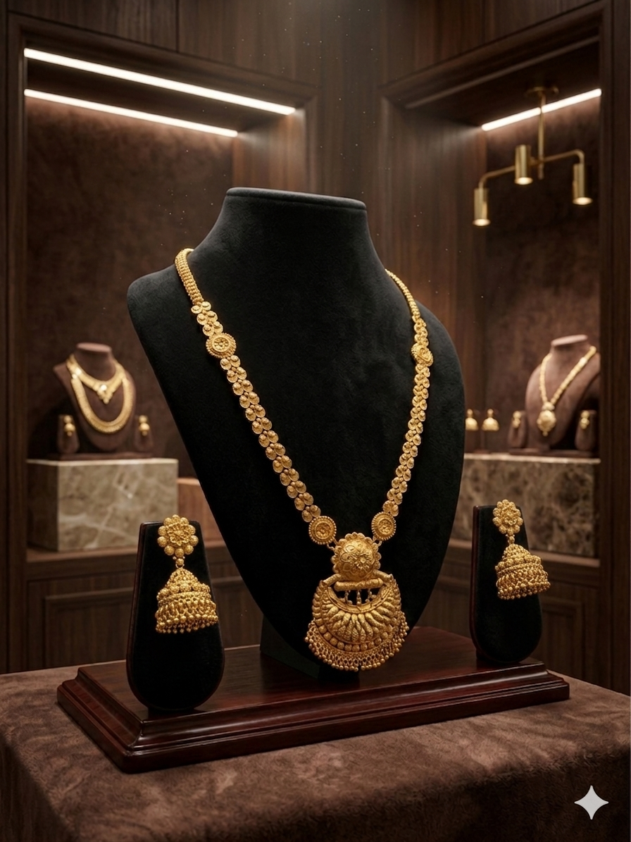 Gold Plated {Real look} Long Set
