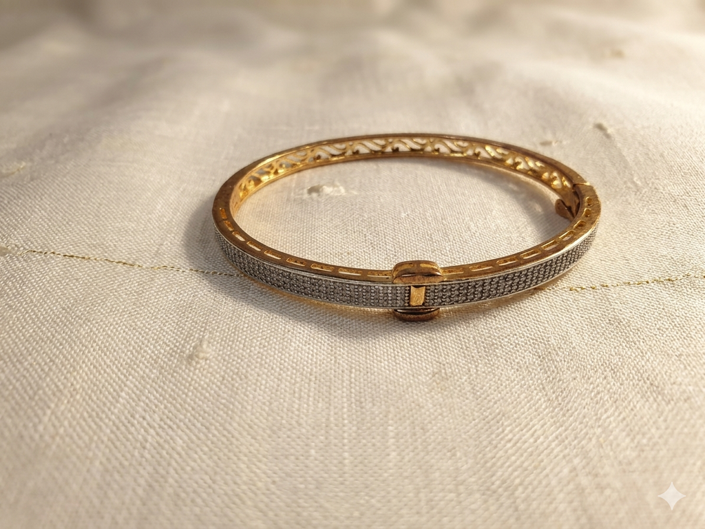 Gold Plated A.D Bracelet