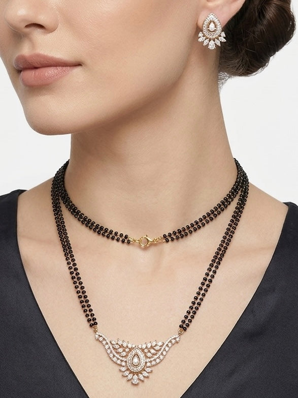 Elegant Diamond Mangalsutra