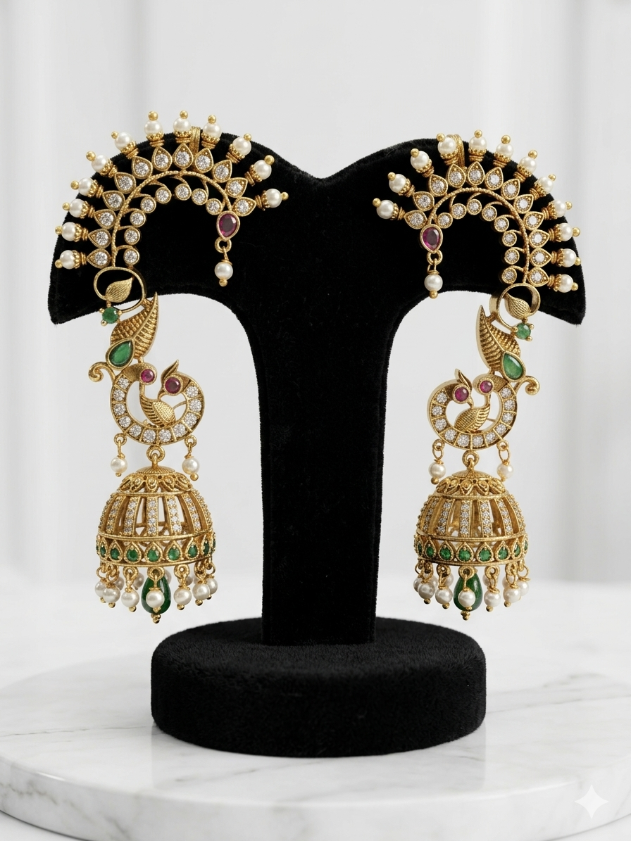 Karnphool Studded Jhumki