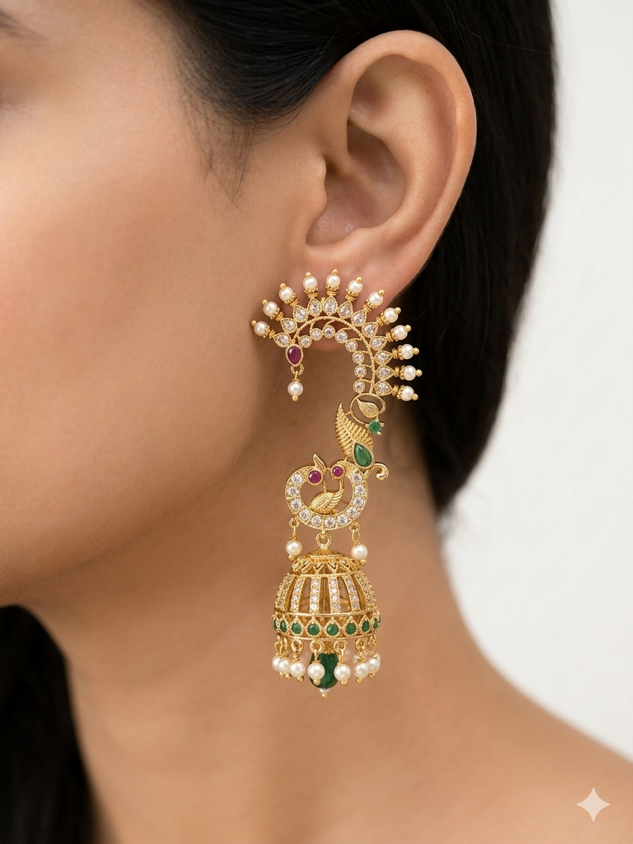 Karnphool Studded Jhumki